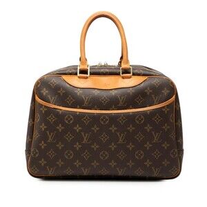 Louis Vuitton Deauville Handbag Canvas #245960L93B